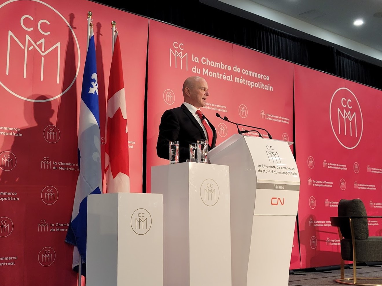 Staff working with clients